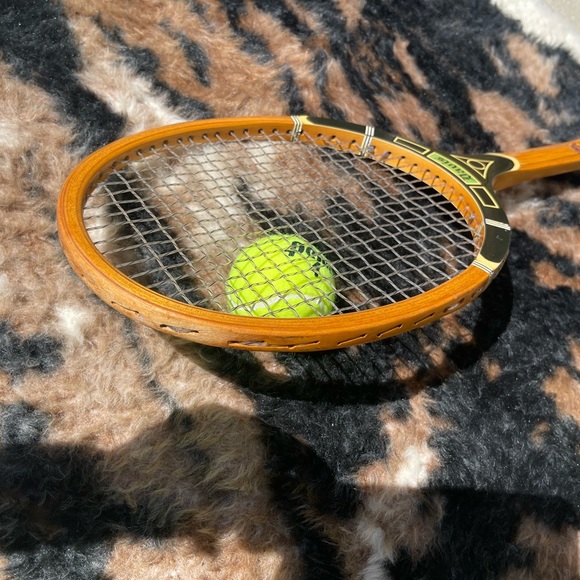 Tennis Racquet - Davis Vintage Wooden Tennis Racquet - TAD Professional - Picture 7 of 13